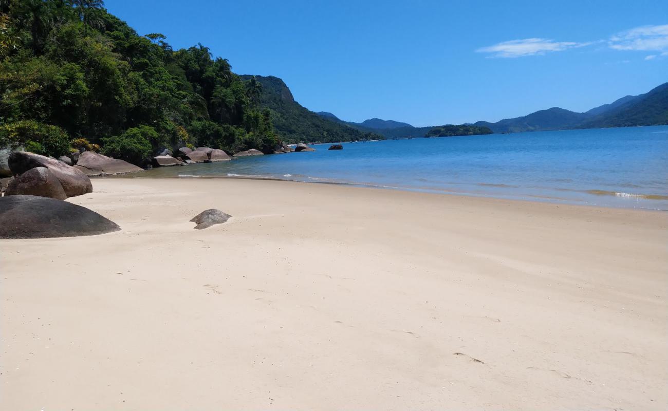 Foto af Kiosk Strand med lys fint sand overflade