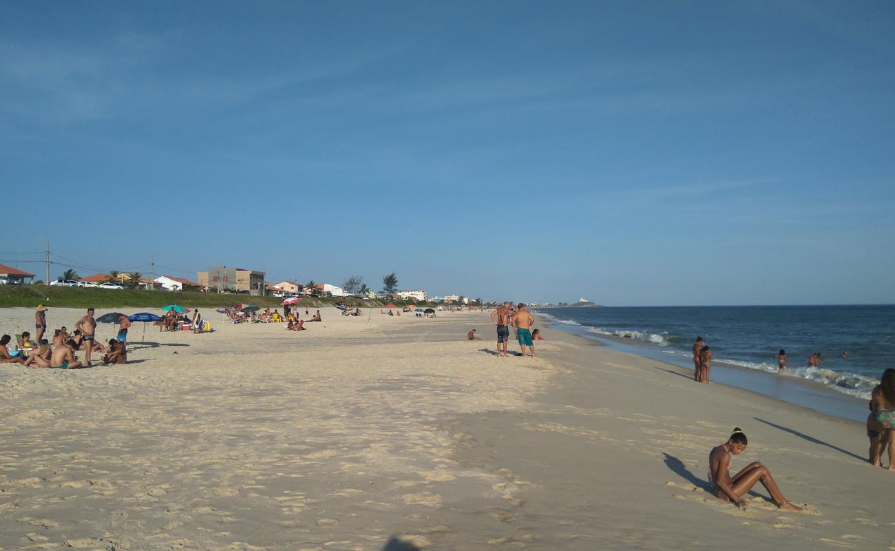 Foto af Praia do Boqueirao med lys fint sand overflade