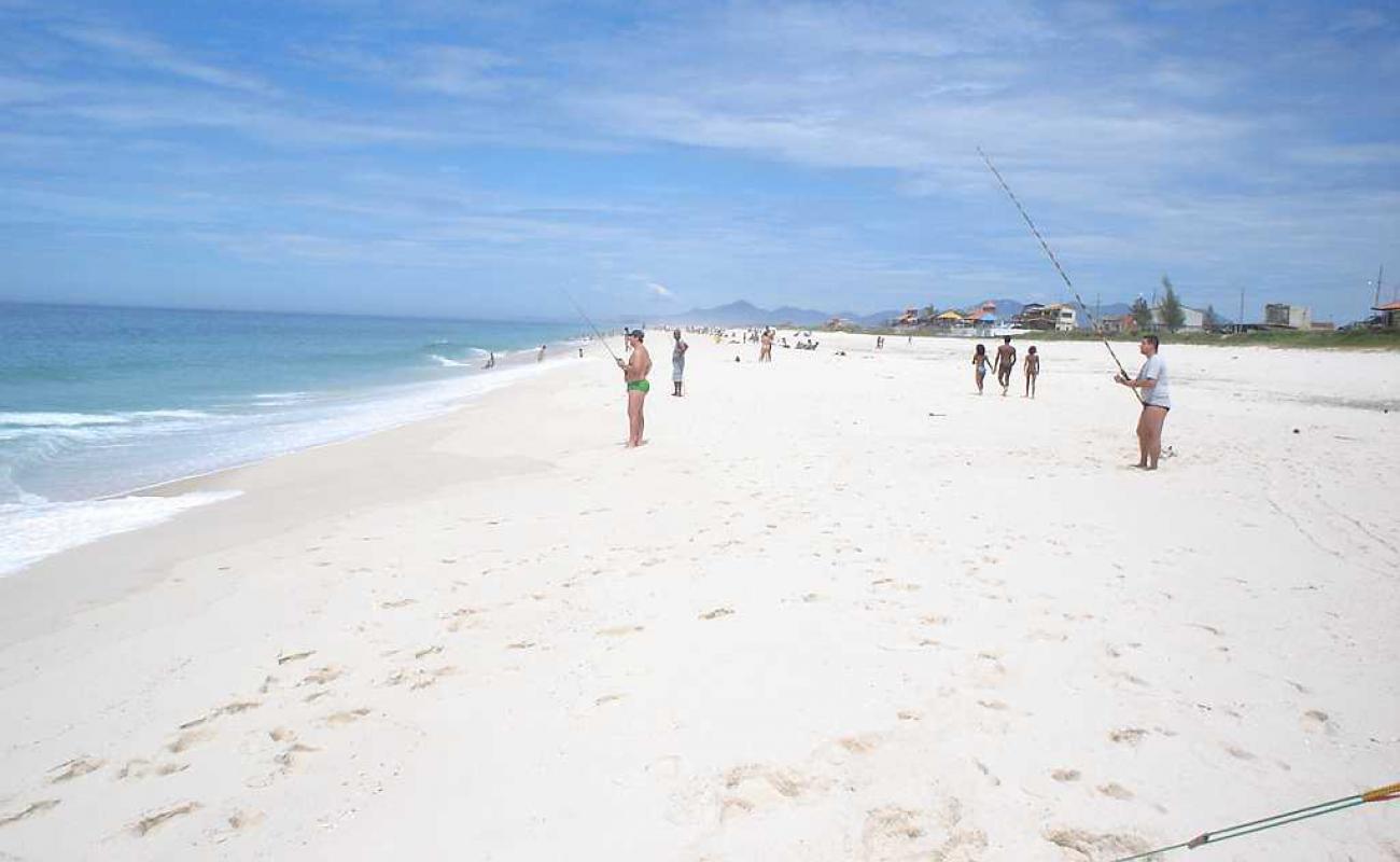 Foto af Praia seca med lys fint sand overflade