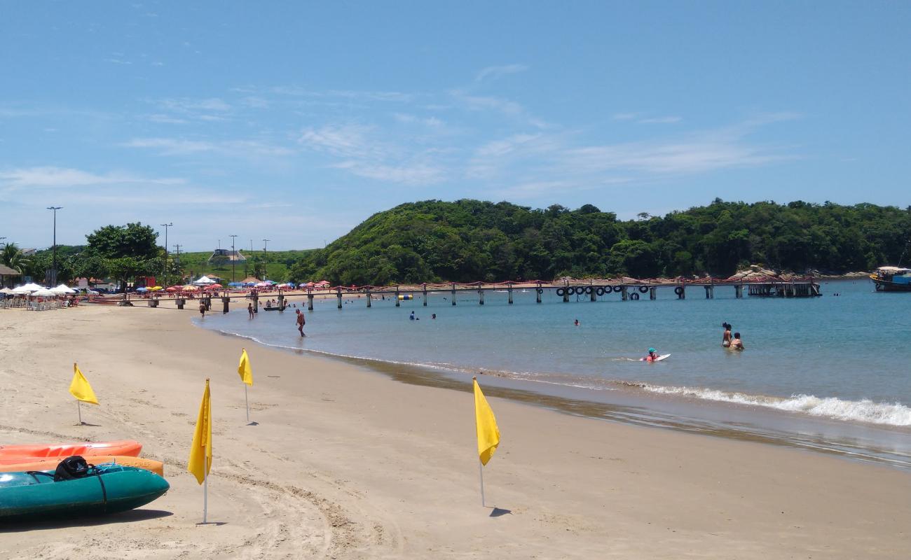 Foto af Praia do Cemiterio med lys fint sand overflade