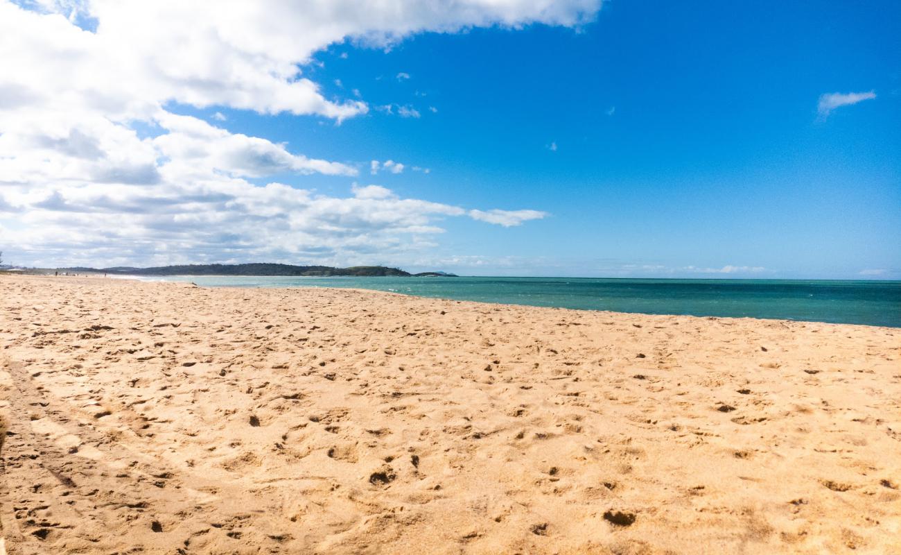 Foto af Mågebugten Strand med lys sand overflade