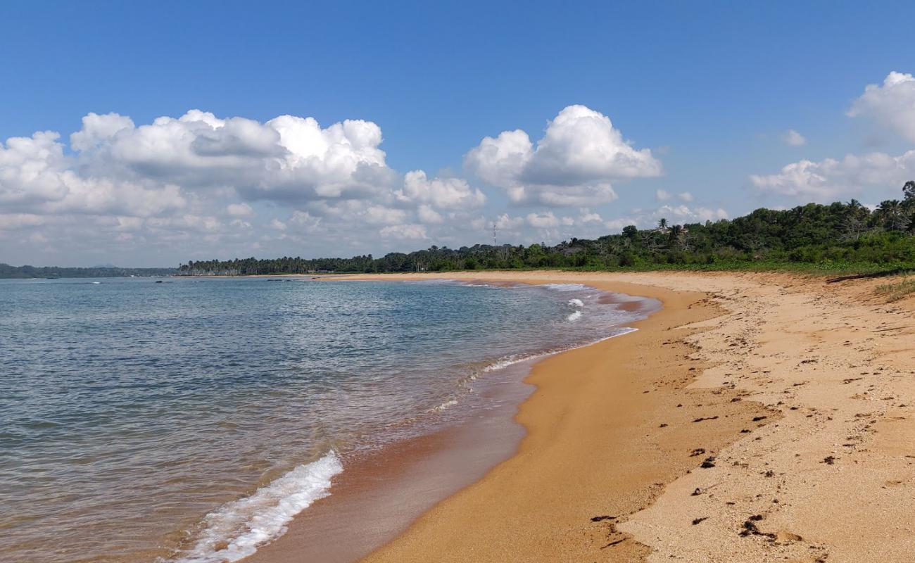 Foto af Faderens strand med lys sand overflade