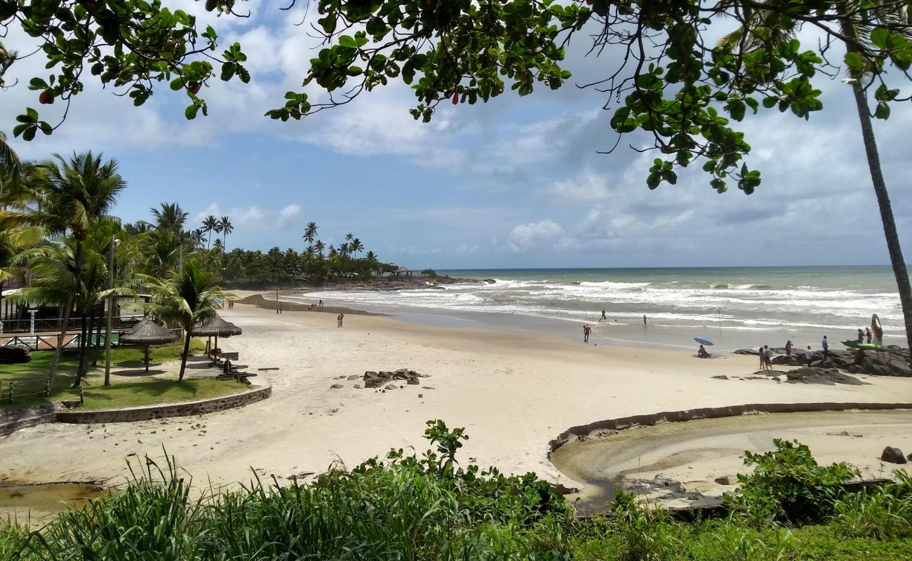 Foto af Praia Batuba med lys fint sand overflade