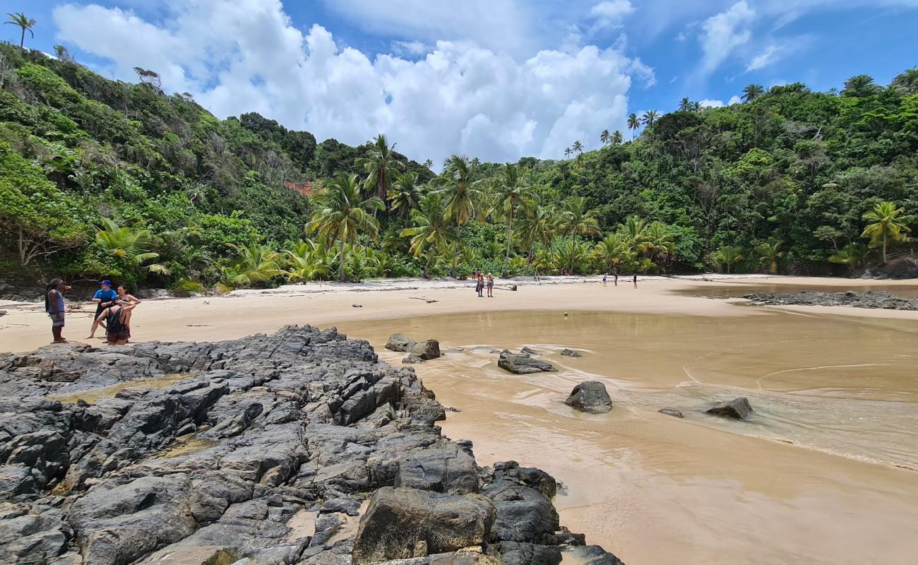 Foto af Praia da Camboinha med lys fint sand overflade