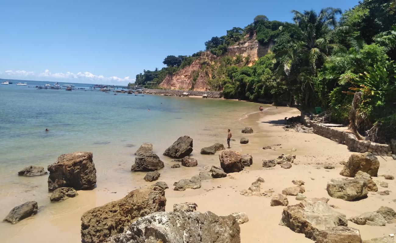 Foto af Praia do Porto de Cima med lys sand overflade