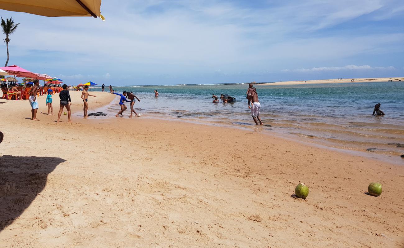 Foto af Praia do Jacuipe med lys sand overflade