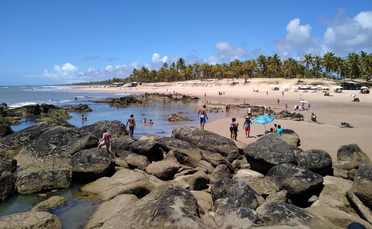 Foto af Praia de Santo Antonio med lys sand overflade