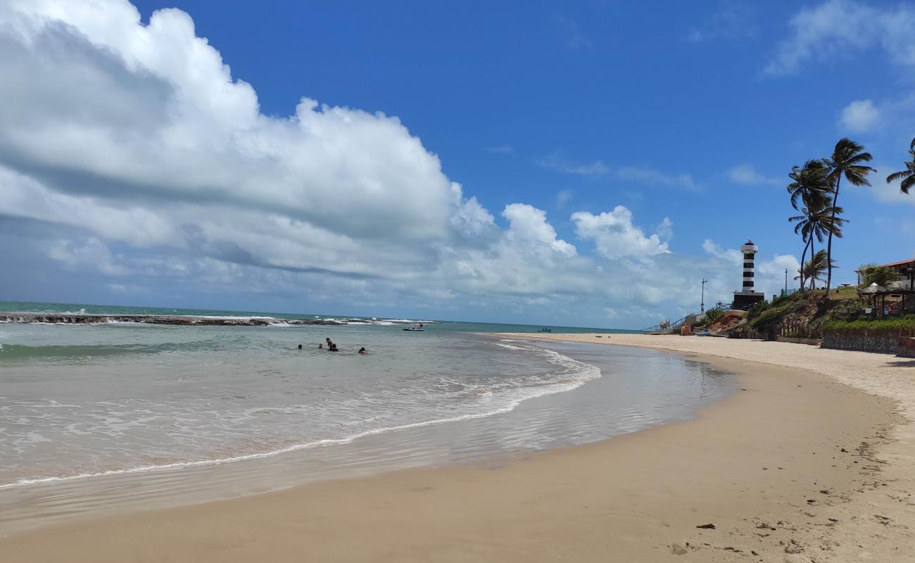 Foto af Praia de Pontal do Coruripe med lys sand overflade