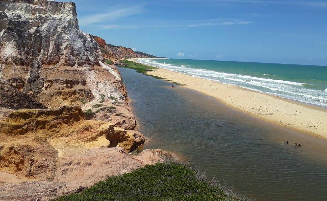 Foto af Falesias do Gunga med lys sand overflade