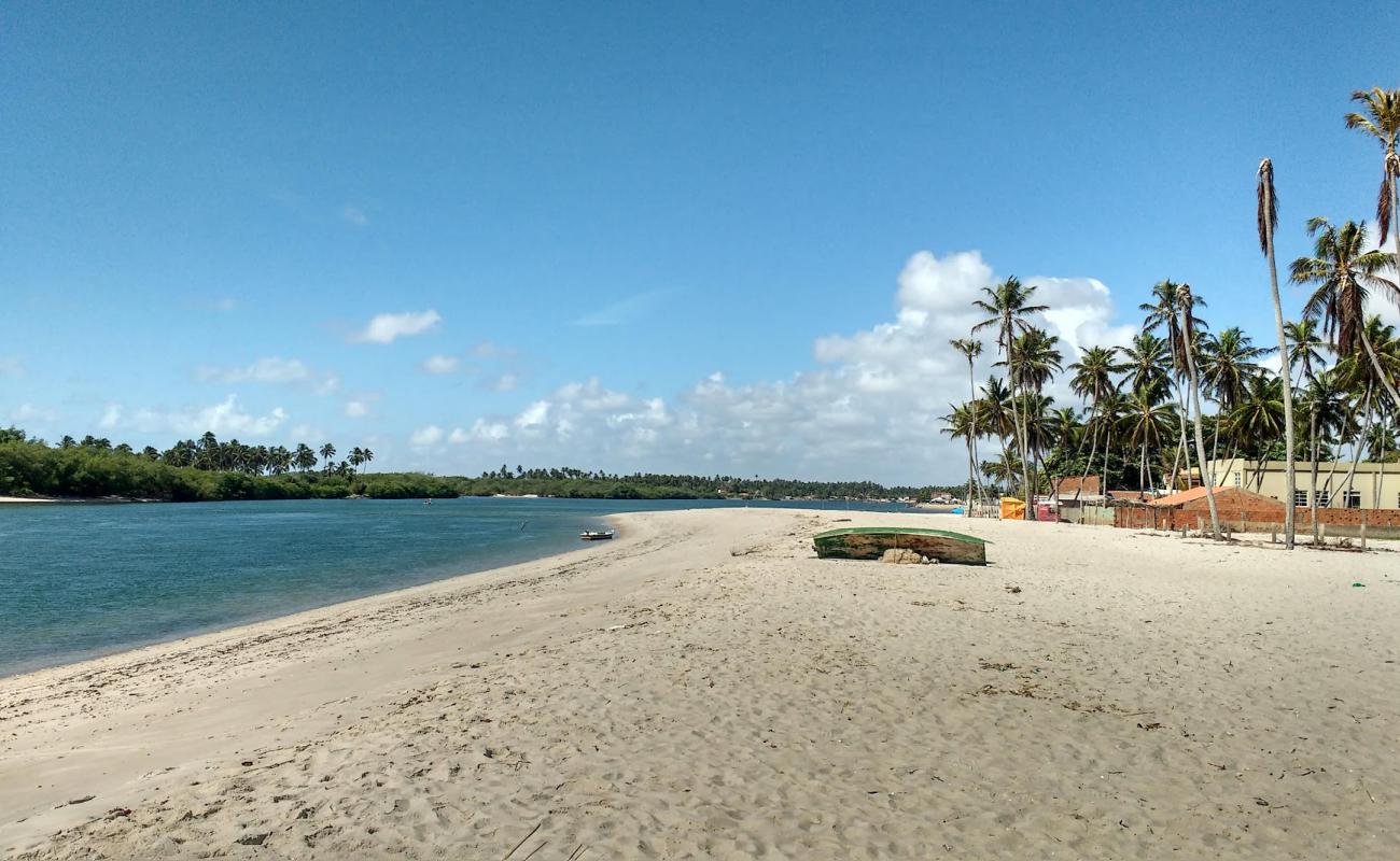 Foto af Barra Nova Strand med lys sand overflade