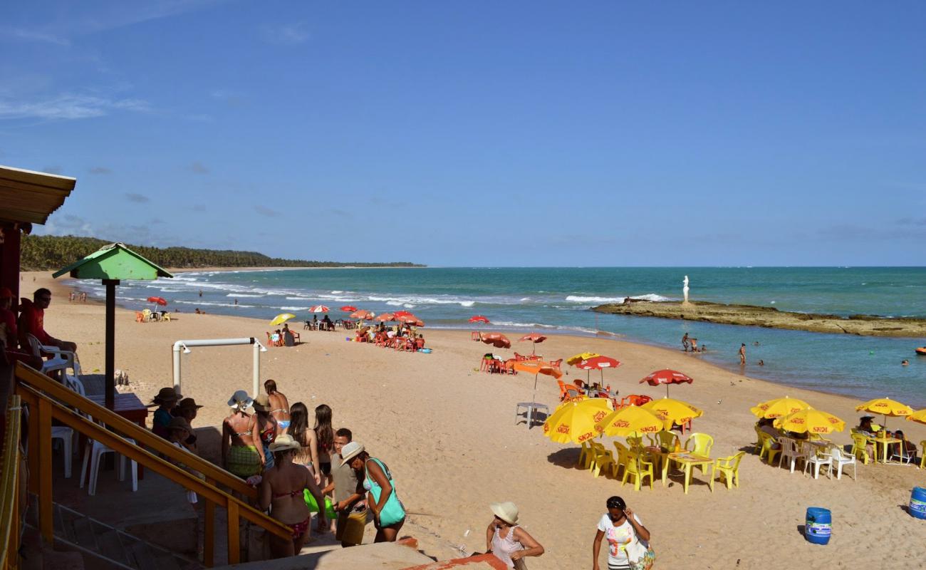 Foto af Praia da Sereia med lys sand overflade