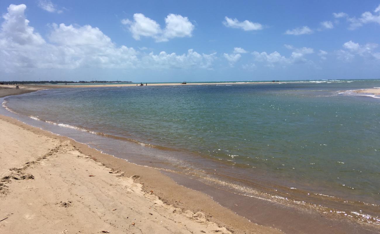 Foto af Praia Boca da Barra med lys sand overflade