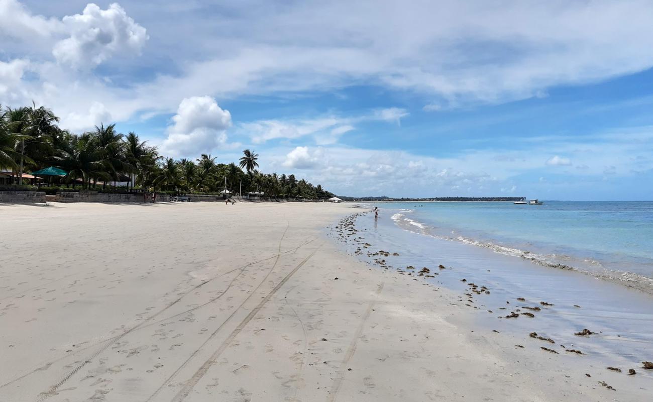 Foto af Praia das Campas med lys sand overflade