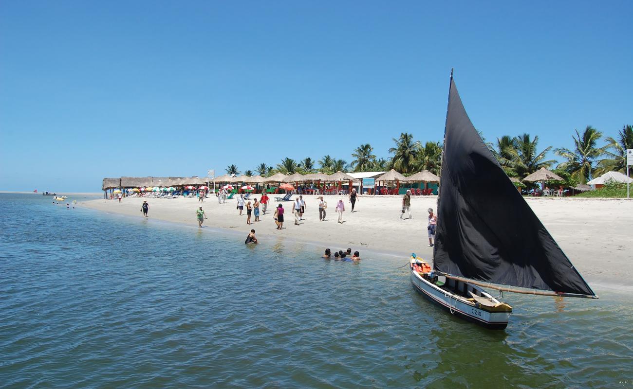 Foto af Strand af Coroa do Aviao med lys sand overflade