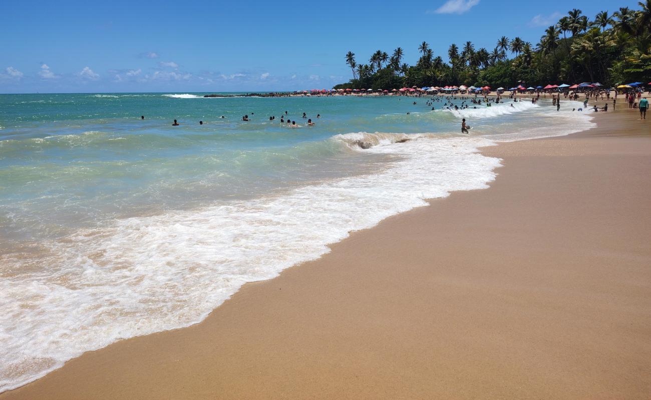 Foto af Prainha de Coqueirinho med lys fint sand overflade