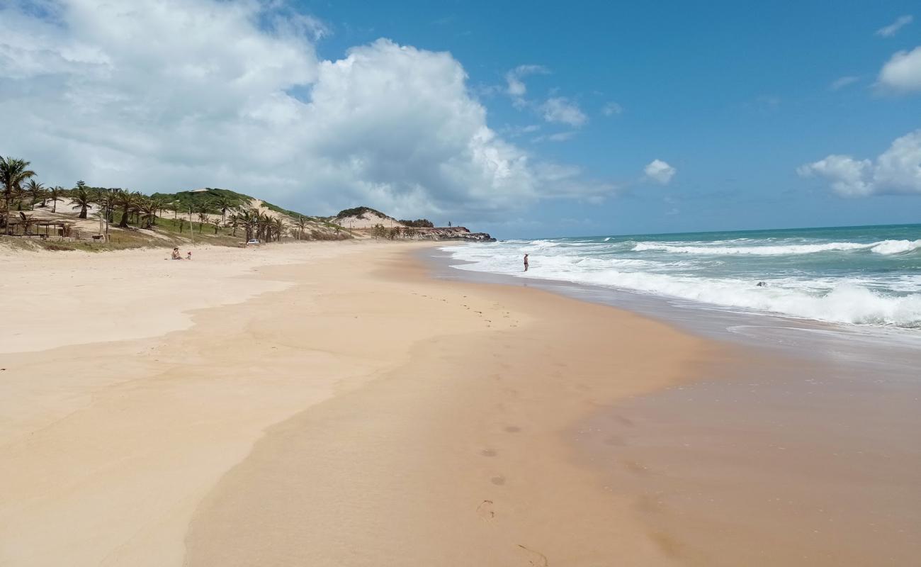 Foto af Minas Strand med lys sand overflade