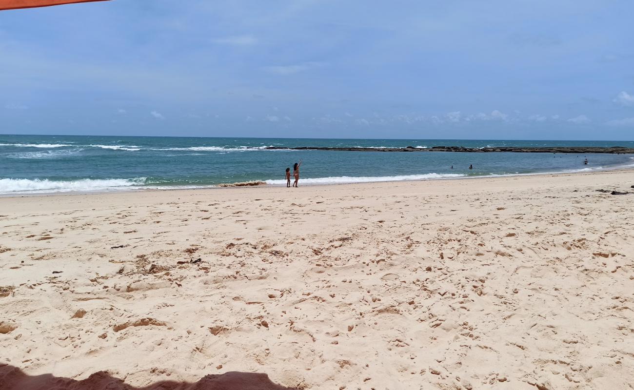 Foto af Strandpromenaden i Tabatinga Beach med lys sand overflade