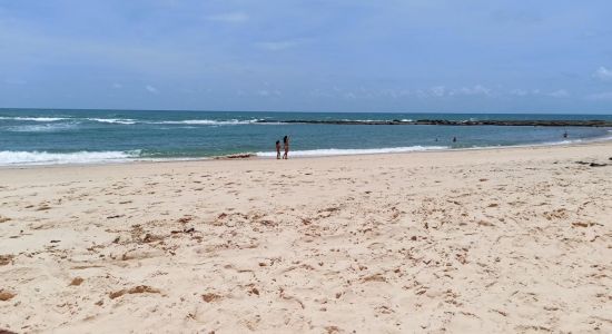 Strandpromenaden i Tabatinga Beach