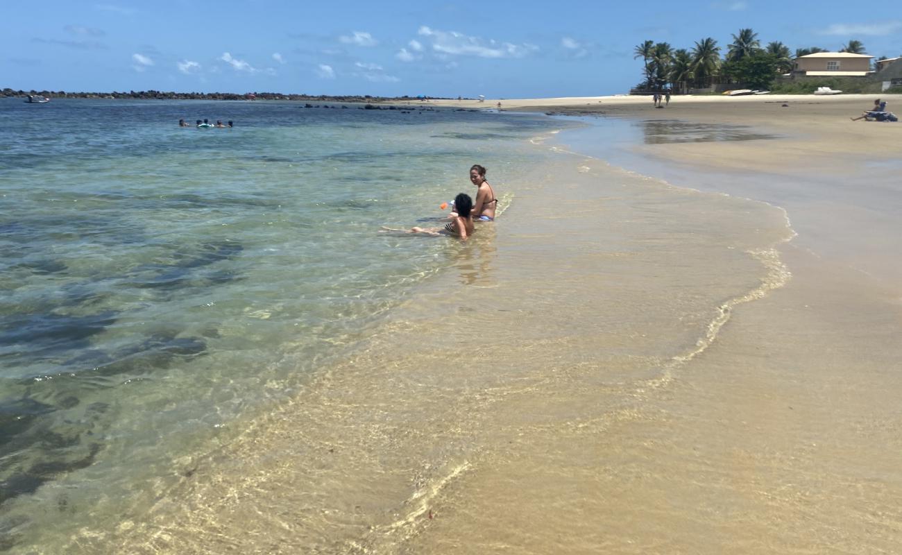 Foto af Skildpadde Strand med lys sand overflade