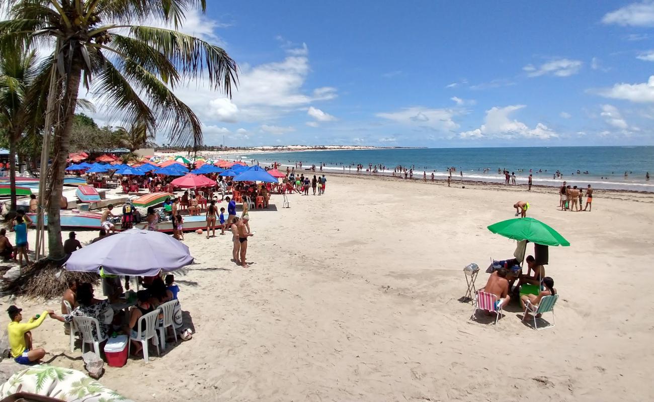 Foto af Praia da Redinha med lys sand overflade