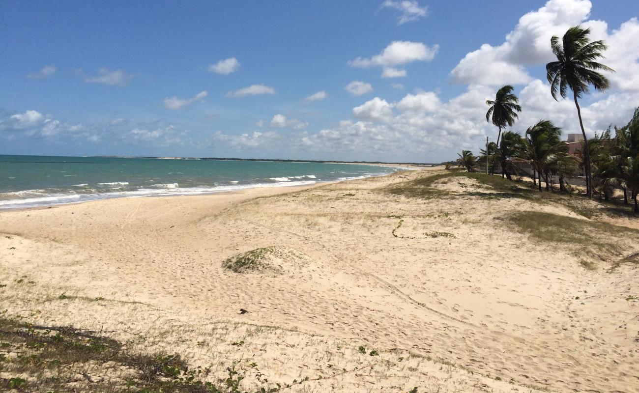 Foto af Praia de Zumbi med lys fint sand overflade