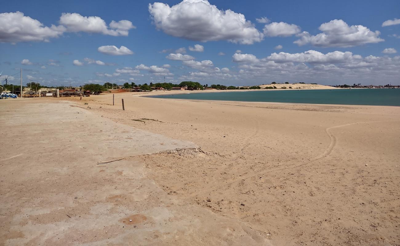 Foto af Fyrtårn Strand med lys sand overflade