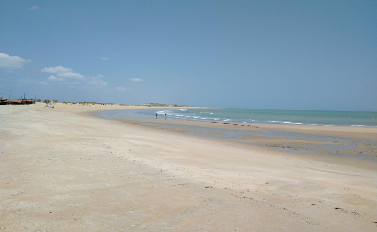 Foto af Galinhos Strand med lys sand overflade