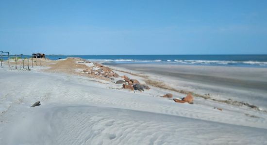 Stranden ved Ponta dos Anjos