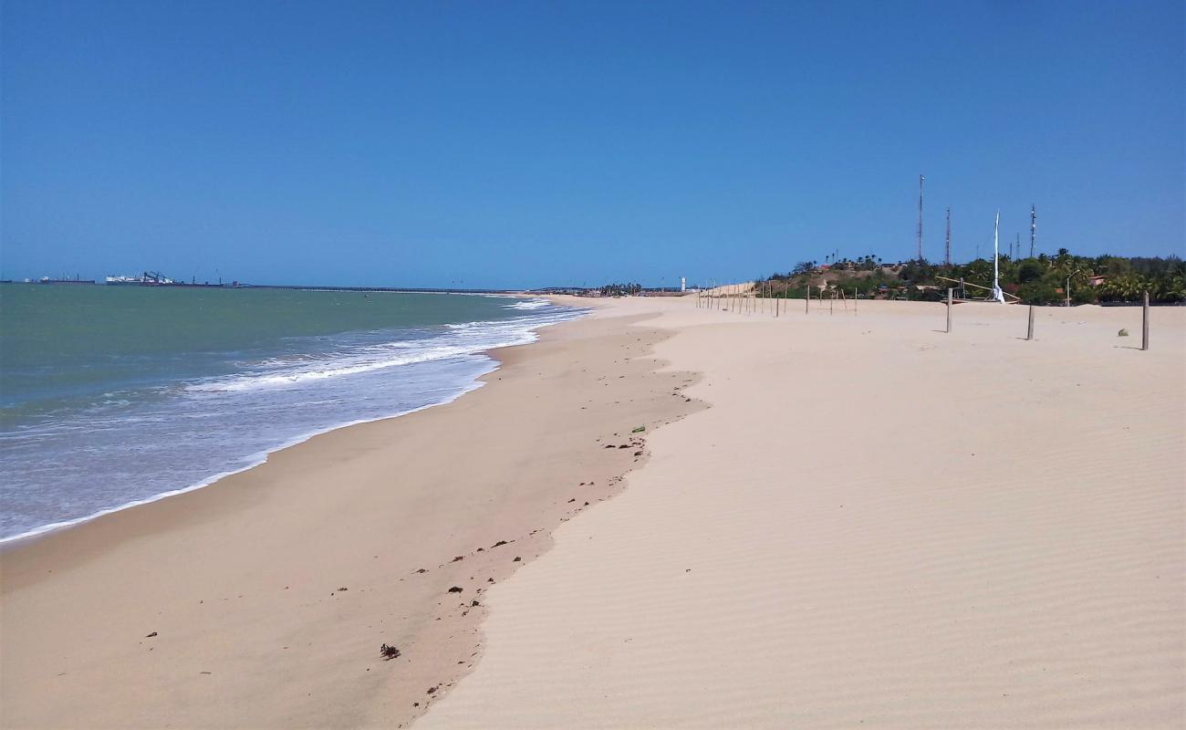 Foto af Praia do Pecem med lys fint sand overflade