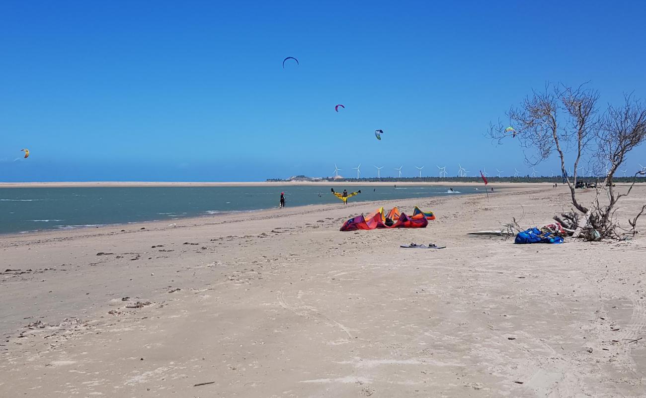 Foto af Praia de Patos med lys sand overflade