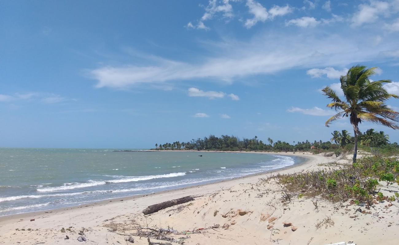 Foto af Praia do Sardim med lys sand overflade