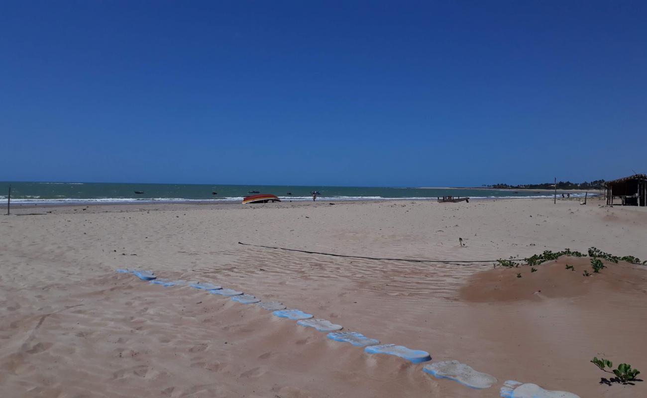 Foto af Praia de Coqueiro med lys sand overflade