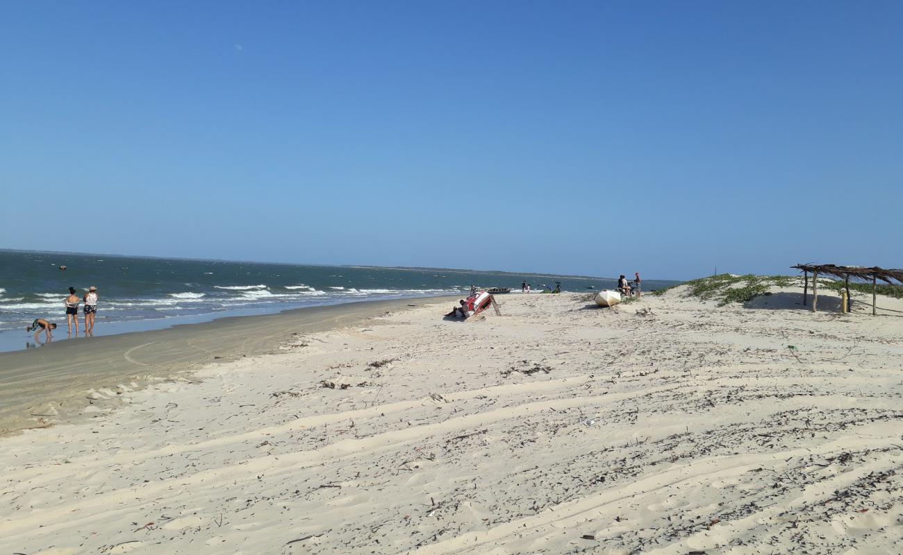 Foto af Praia da Barra med lys sand overflade