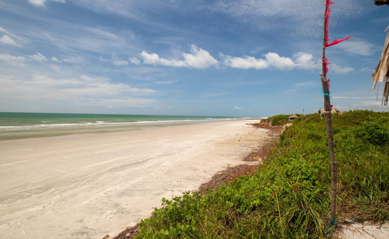 Foto af Praia da Marieta med lys sand overflade