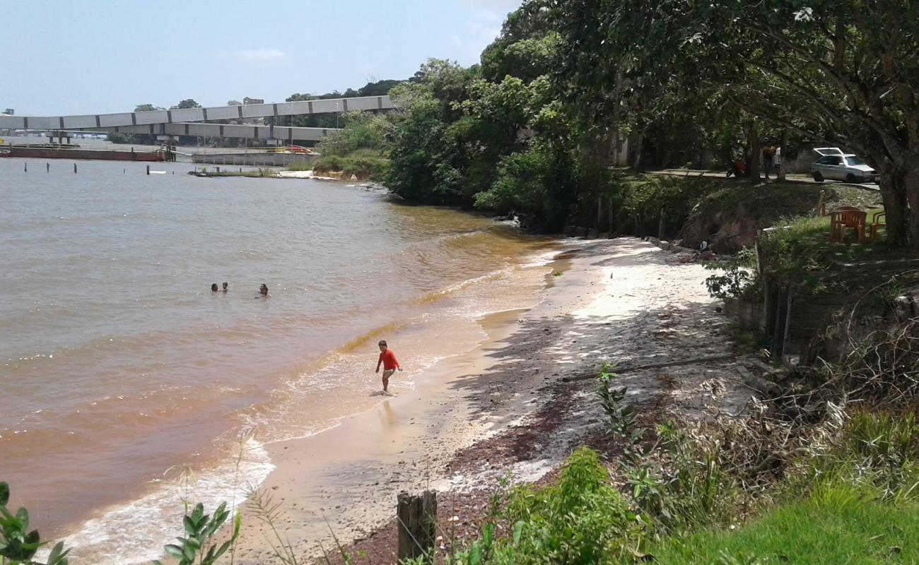 Foto af Praia de Itupanema - Barcarena med lys sand overflade