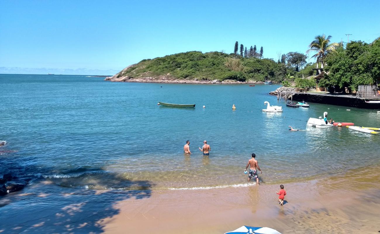 Foto af Praia do Bananal med lys fint sand overflade