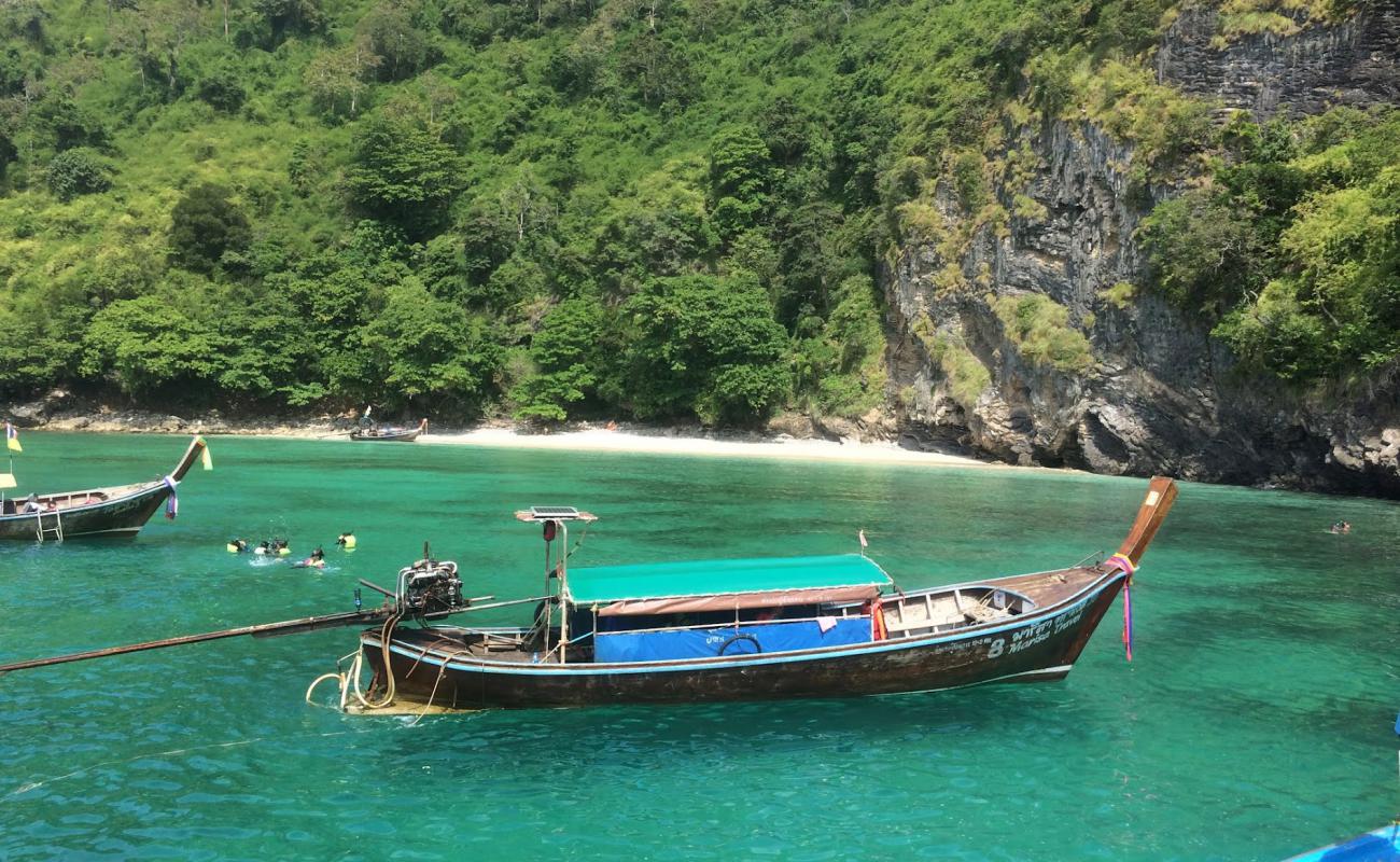 Foto af Chicken island Beach med lys sand overflade