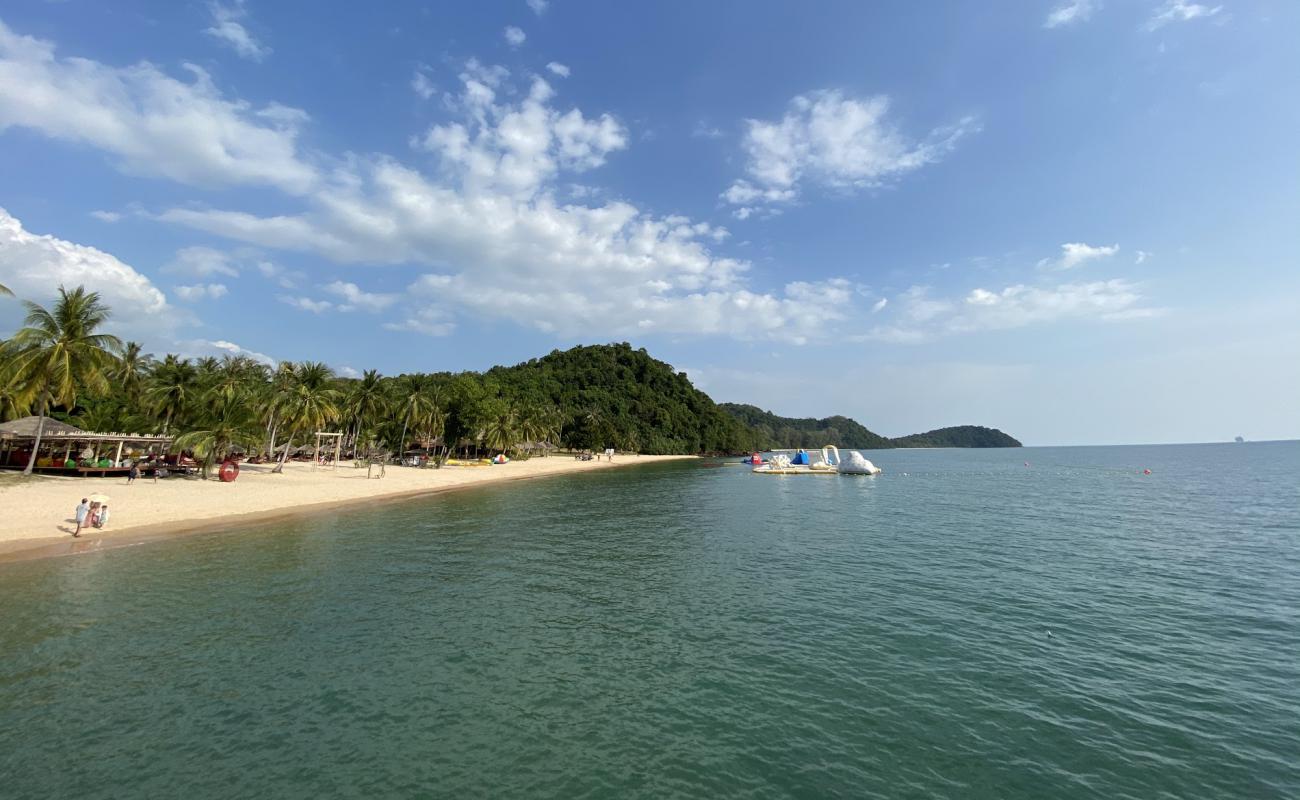 Foto af Coco Strand med lys fint sand overflade