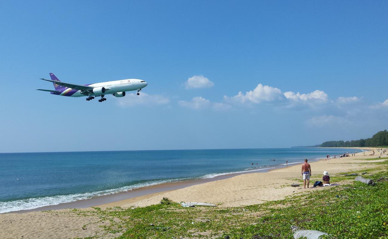 Foto af Naiyang Beach med lys sand overflade