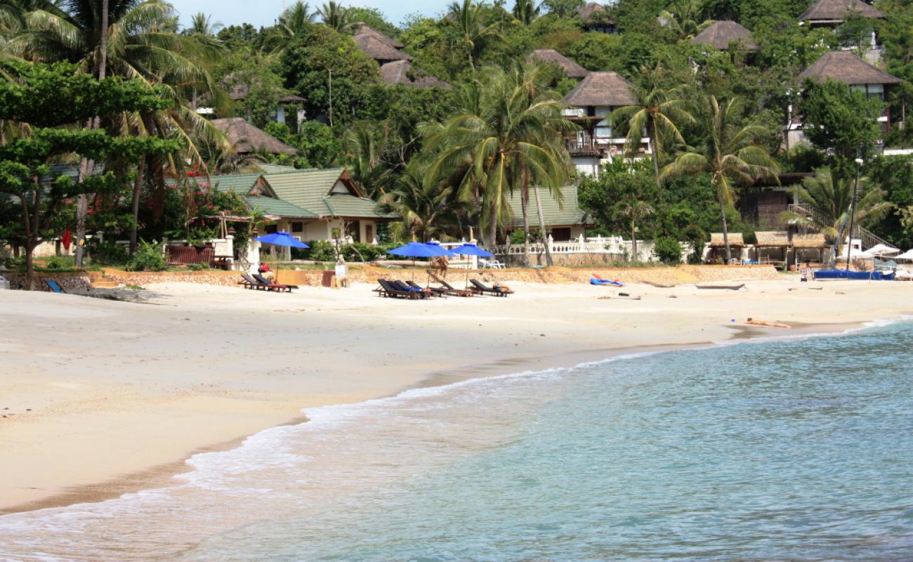 Foto af Idyllisk Samui Strand med hvidt sand overflade