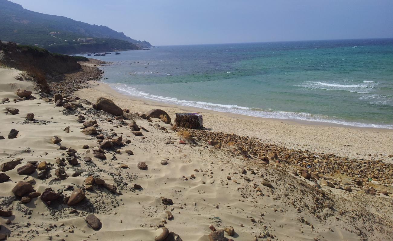 Foto af Plage Dar El Janna II med lys fint sand overflade