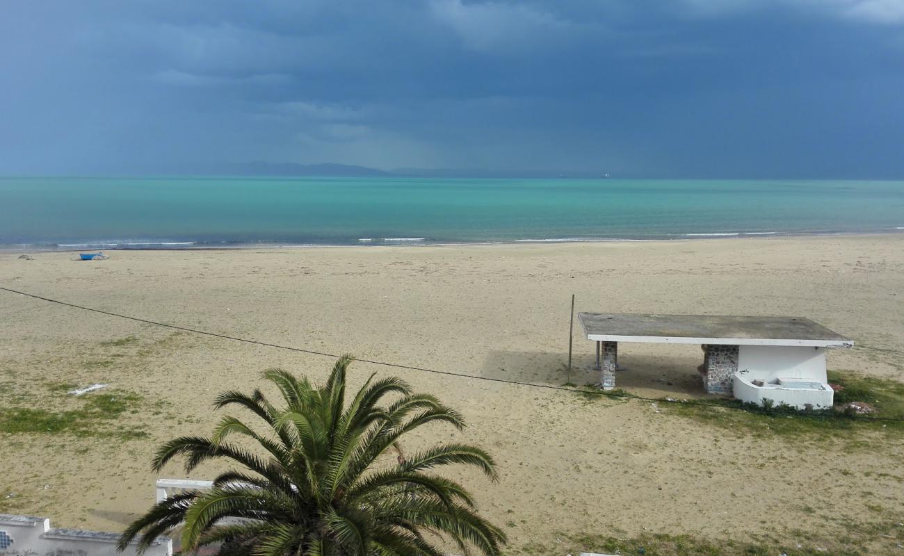 Foto af La Goulette plage med lys sand overflade