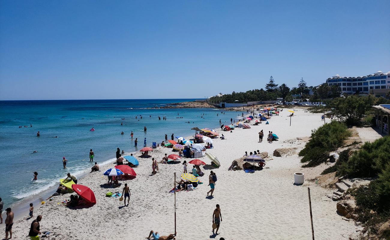 Foto af Plage du Petit Paris med lys fint sand overflade