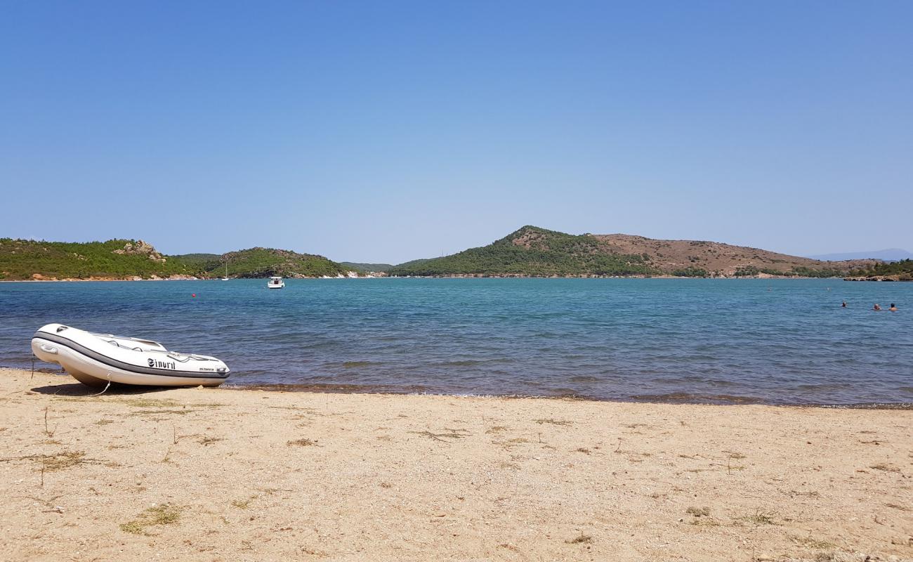 Foto af Altinkum beach med let sand og småsten overflade