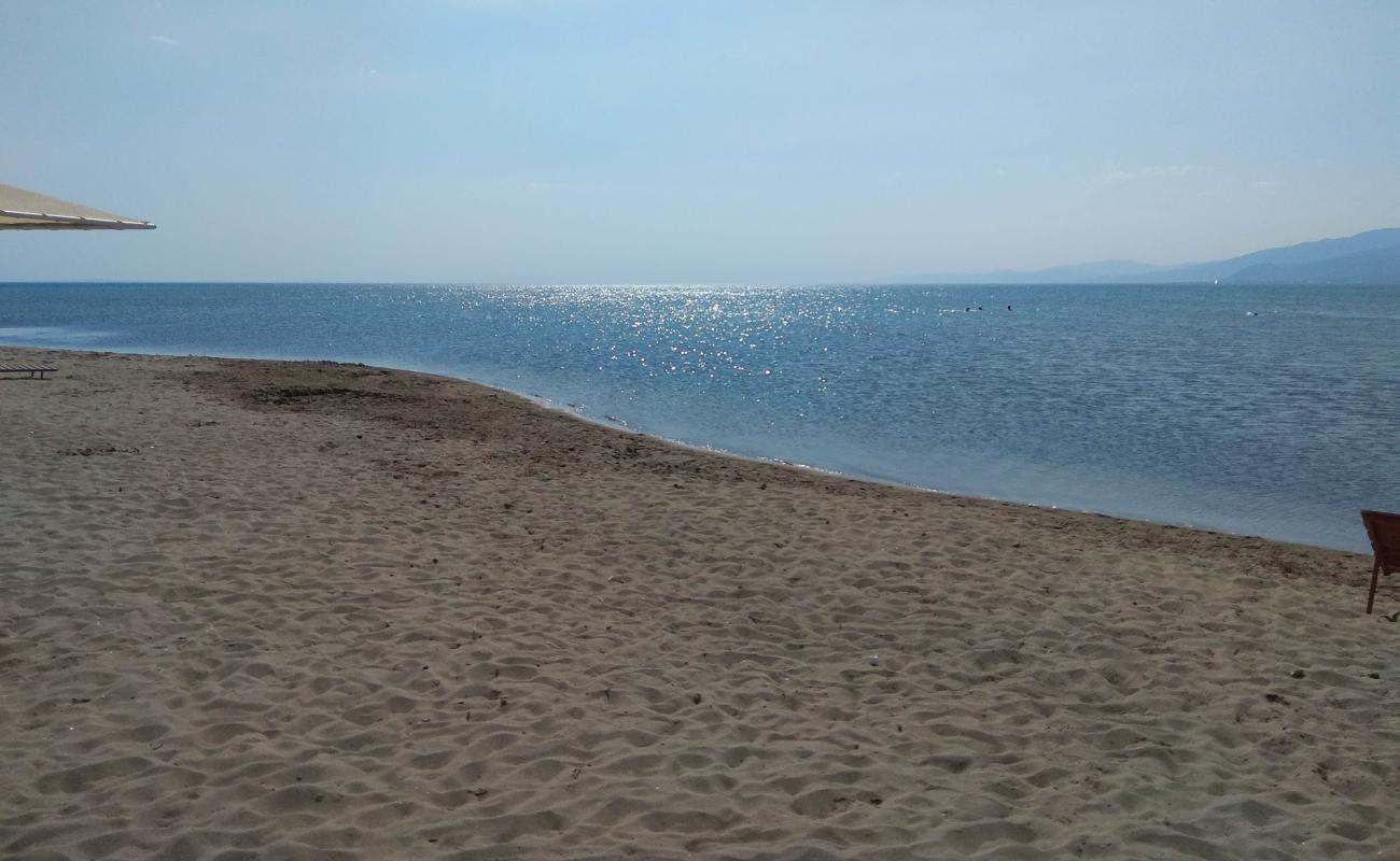 Foto af Orjan Boardwalk beach med lys sand overflade