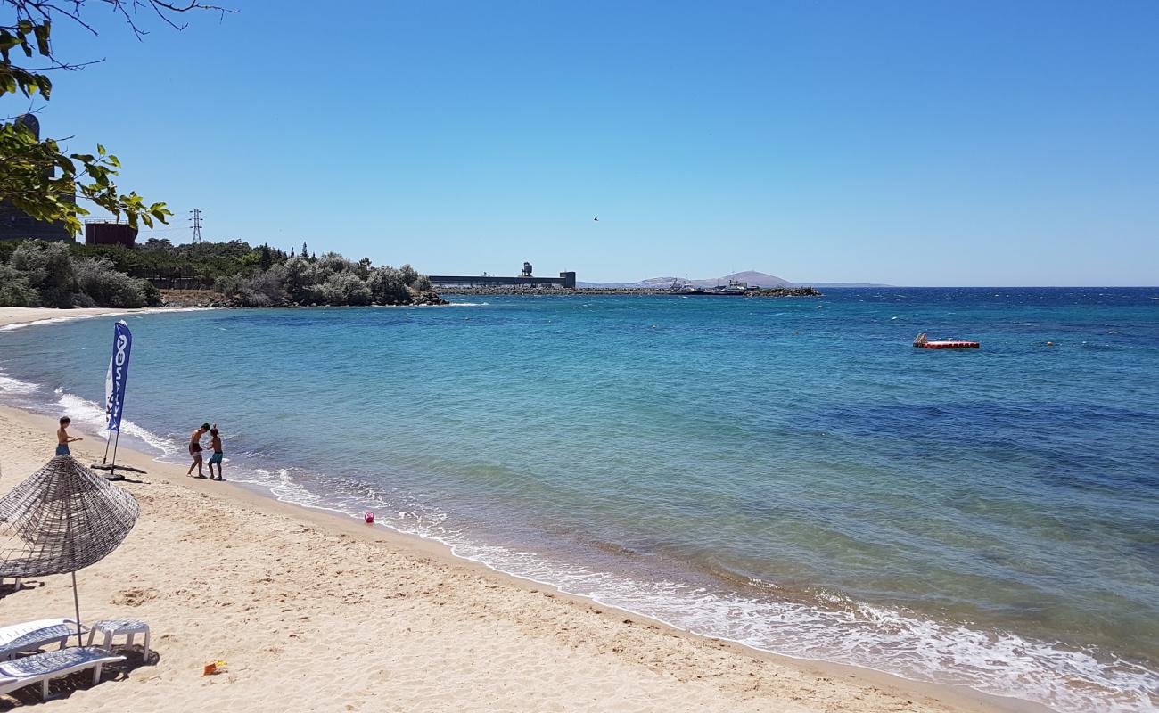 Foto af Kumburun beach med lys sand overflade