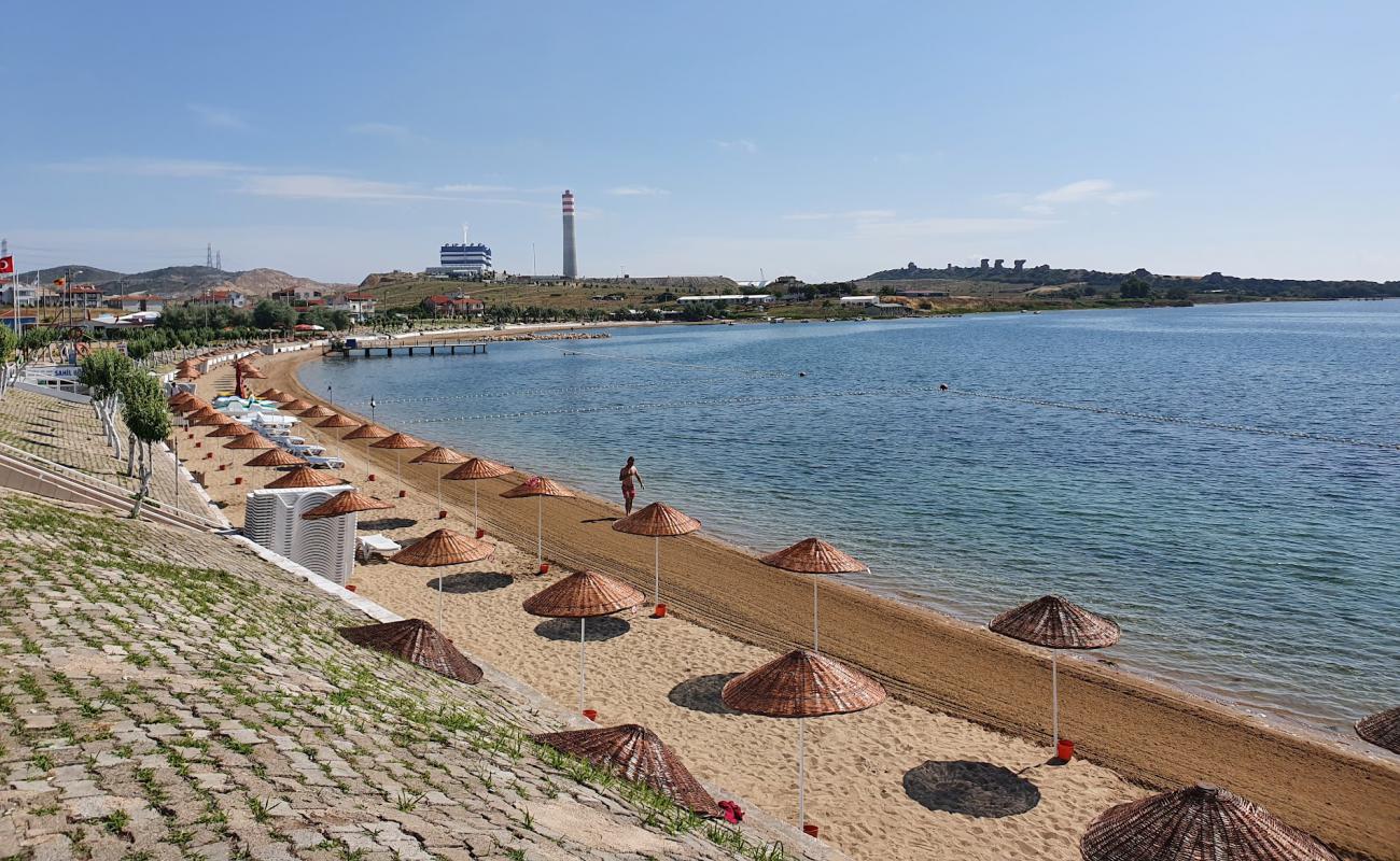 Foto af Ladies Bath beach med let fin sten overflade