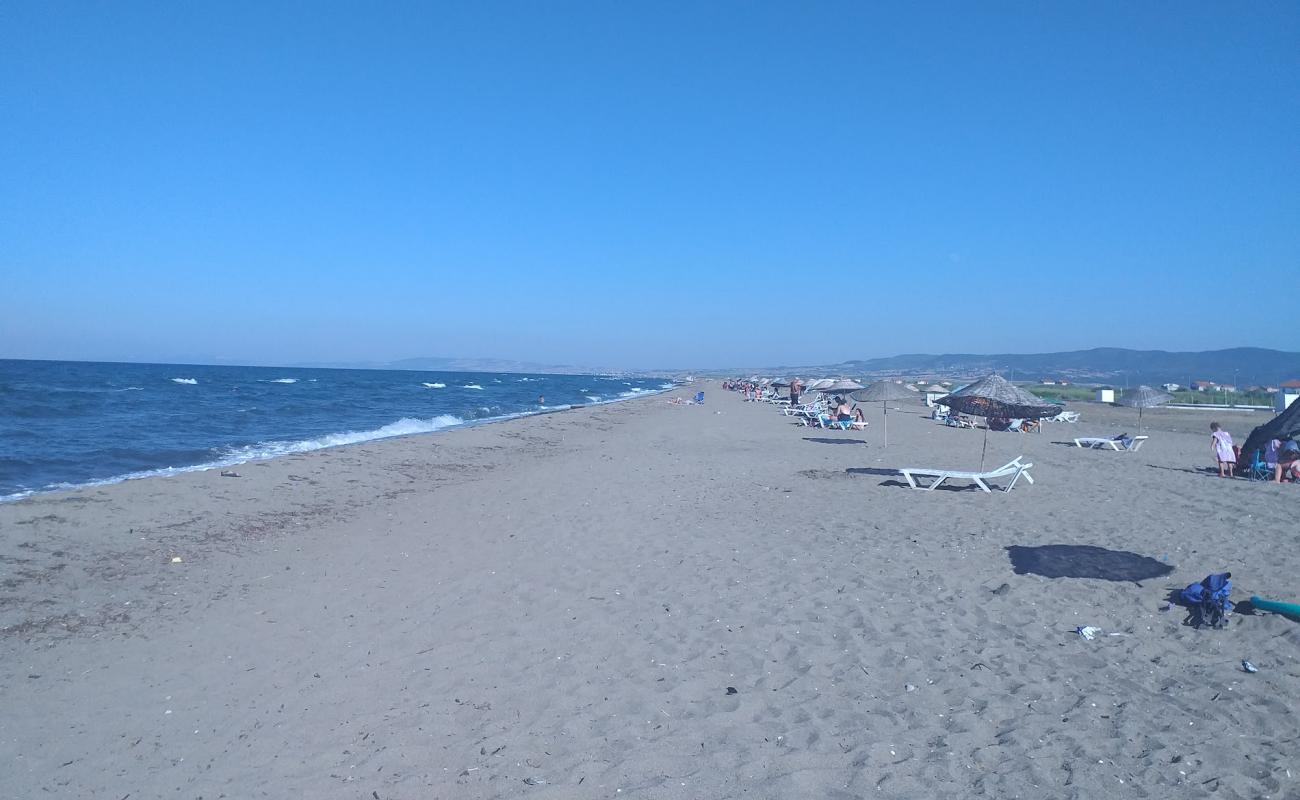 Foto af Kumkent beach med lys sand overflade