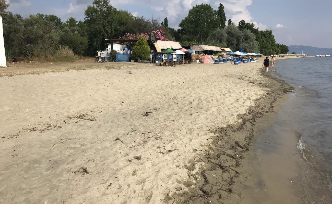 Foto af Cinaralti beach med lys sand overflade