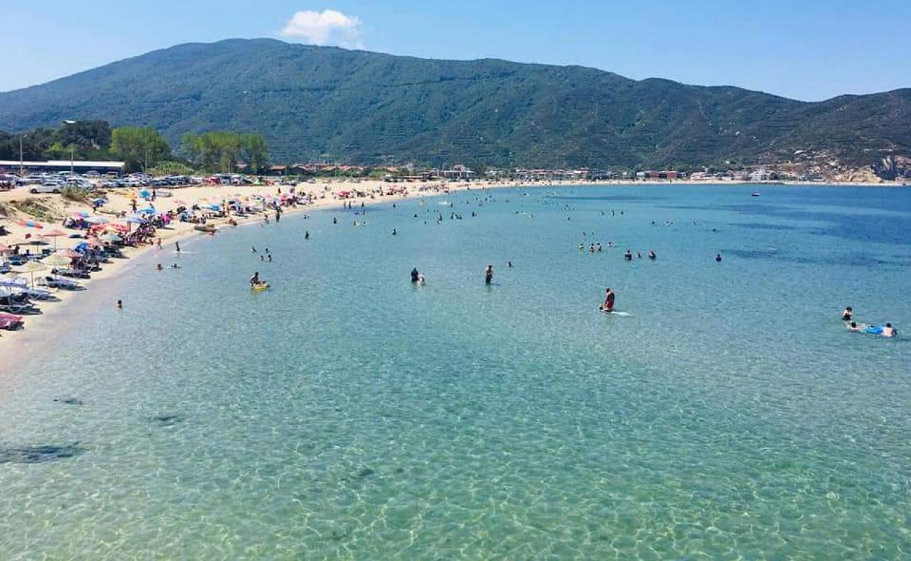 Foto af Turan beach med lys sand overflade